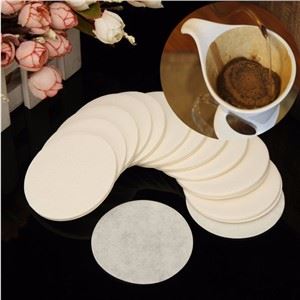 Filtračný papier pre Aeropress Kávové čajové náradie Kuchynské náradie Okrúhly kávovar Výmenný kávový filtračný papier